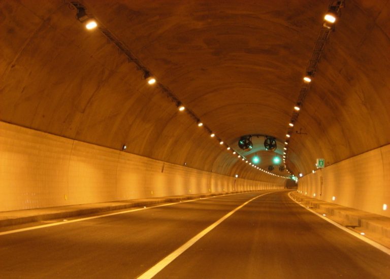 FYT perfectly completed a tunnel lighting project in Chongqing, China